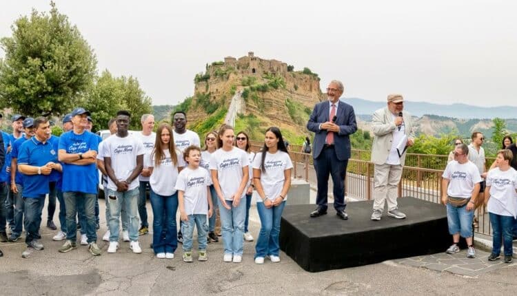 Civita di Bagnoregio, La Polizia di Stato a Capo Nord con i ragazzi della Juppiter