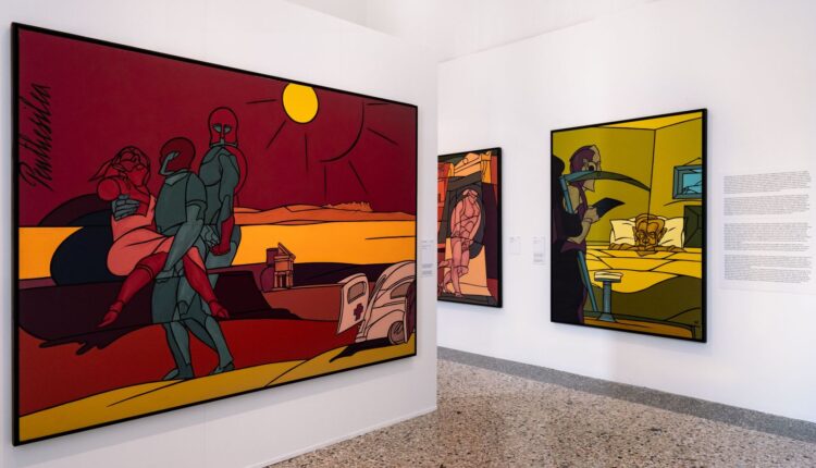 Milano, a Palazzo Reale ospita la mostra "Valerio Adami il pittore di idee"