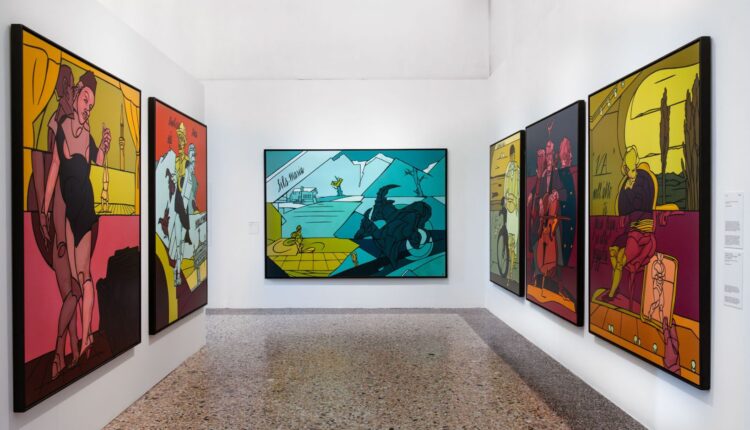 Milano, a Palazzo Reale ospita la mostra "Valerio Adami il pittore di idee"