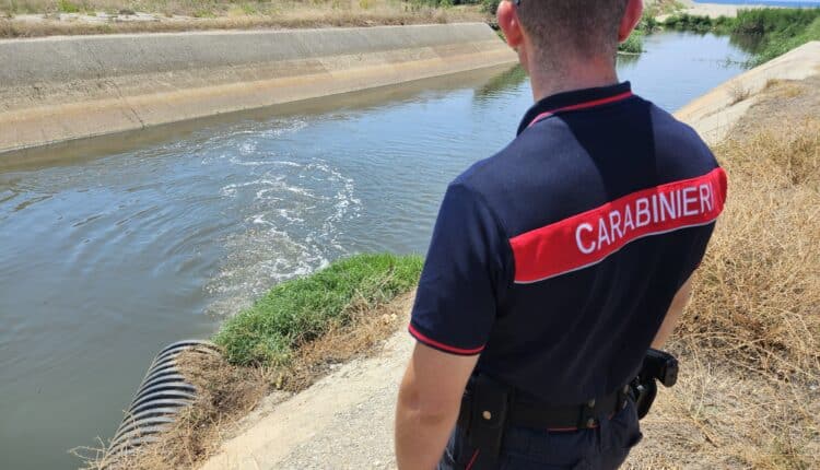 Catanzaro: sequestro preventivo di un canalone industriale, e diverse violazioni sulla sicurezza. Continua l'operazione "DEEP"