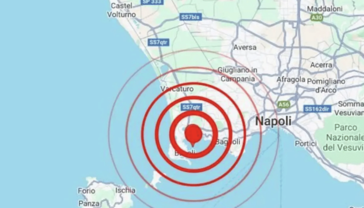 Campi Flegrei, forte scossa di terremoto di magnitudo 4.0