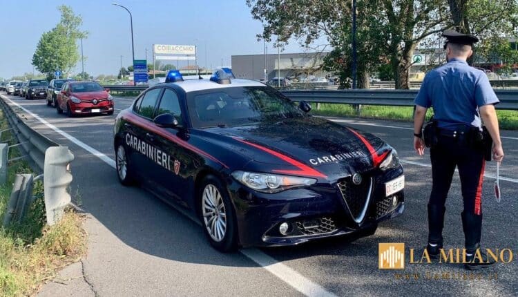 Lido degli Estensi: si da alla fuga dopo aver provocato un incidente. 57enne pregiudicato fermato dai Carabinieri