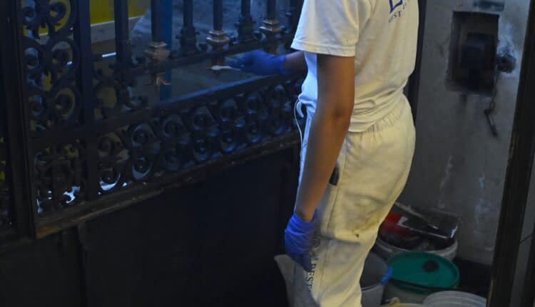 Milano: nuove tecniche all'avanguardia per il restauro della facciata di Palazzo Marino 15