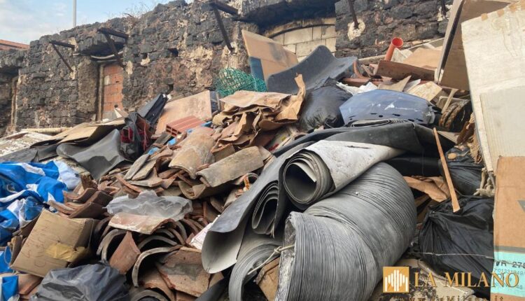 Catania: 250 metri cubi di rifiuti speciali abbandonati in una discarica abusiva. Denunciato 29enne