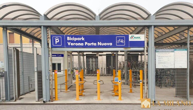 Verona: potenziati i servizi del Bicipark. Nuova tessera d'accesso e tecnologie automatiche