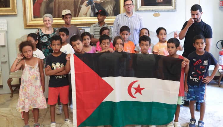 In Municipio i bambini saharawi ospitati a Modena.