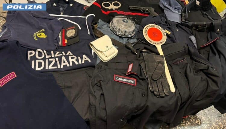 Labaro: arrestato dalla Polizia di Stato un 48enne gravemente indiziato del reato di possesso di segni distintivi contraffatti.