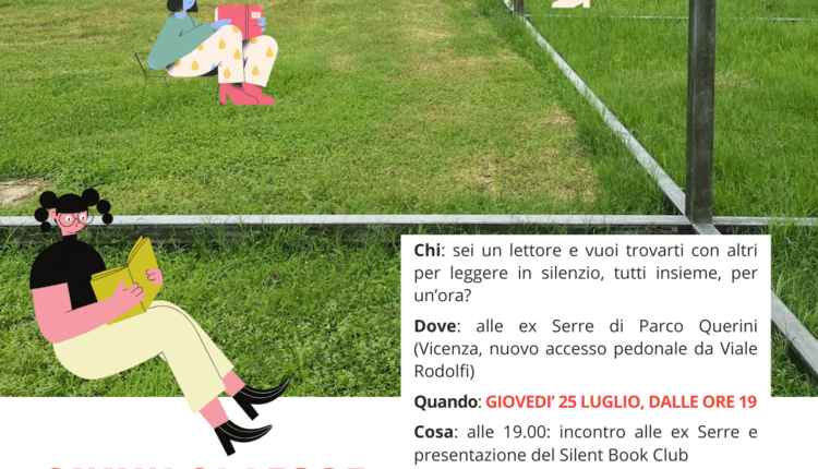 Vicenza, Silent book club presso le ex serre di parco Querini
