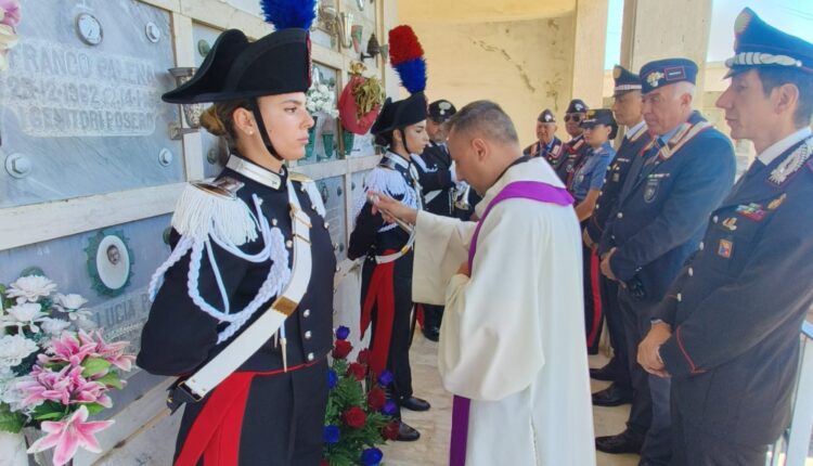 Siracusa: commemorazione del 78° anniversario della scomparsa del carabiniere Salvatore Scala.