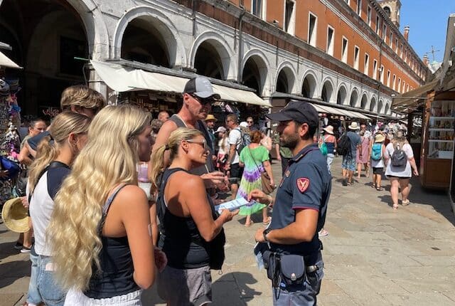 Venezia: prosegue la campagna di sensibilizzazione ai turisti e si rafforzano i servizi di contrasto al fenomeno dei borseggi.