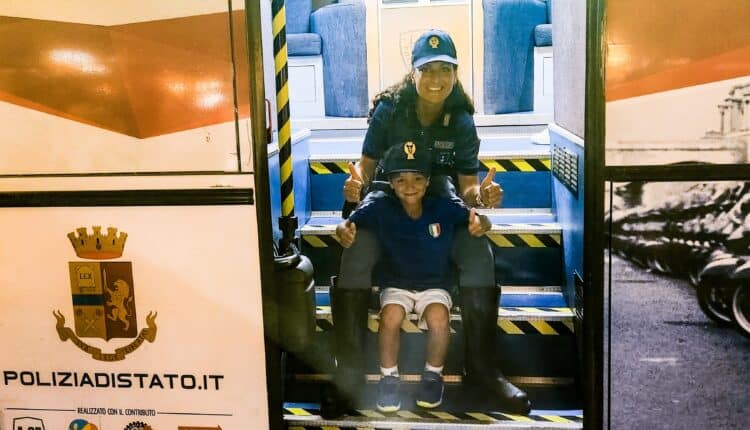 Campagna "E...STATE con Noi 2024": Polizia Stradale a Jesolo, in provincia di di Venezia.