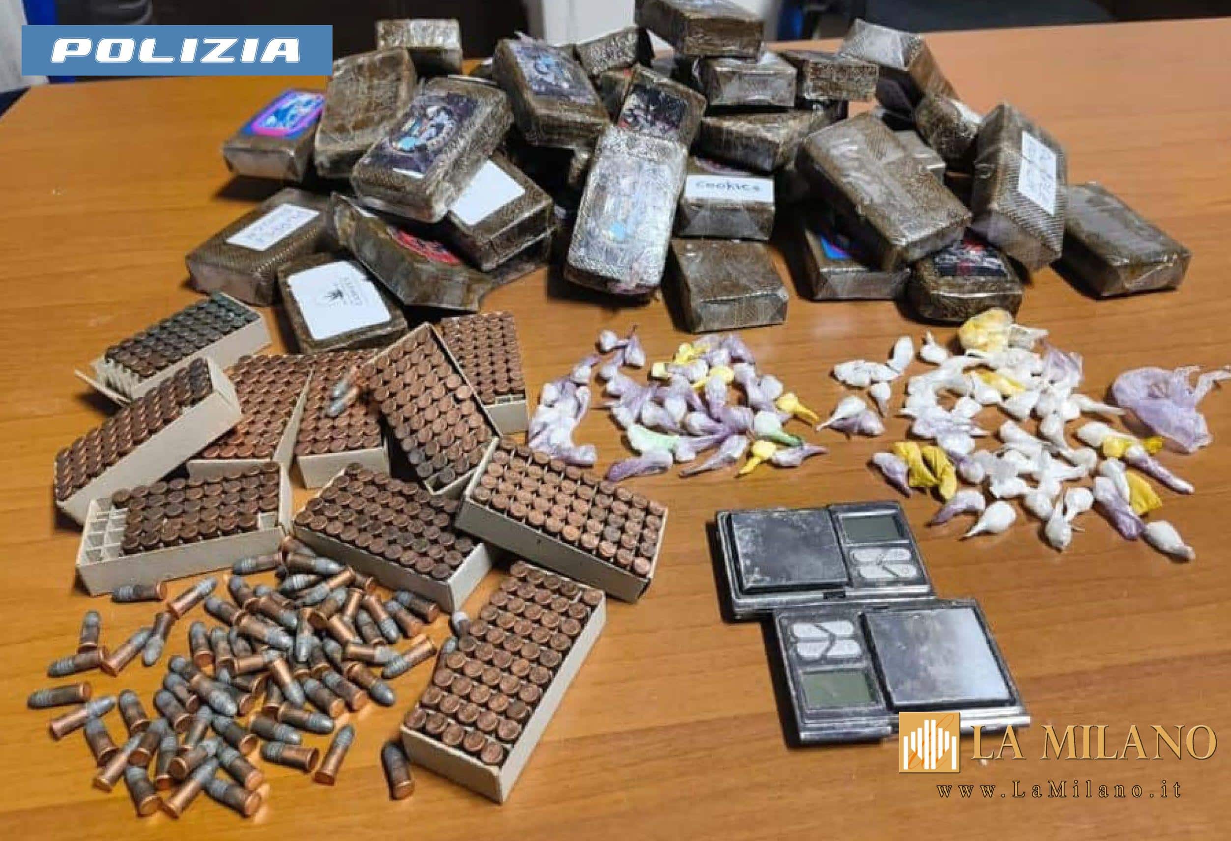 Roma, controlli antidroga: sequestrati oltre 5 kg di droga e arrestate 7 persone