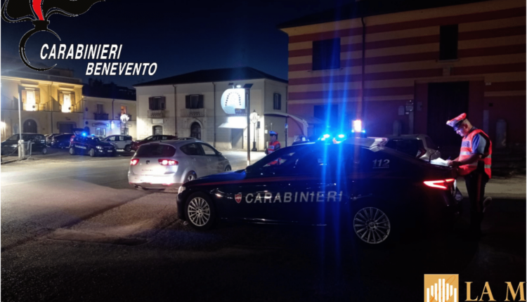 San Giorgio del Sanno, controlli sulla movida: due segnalazioni per droga