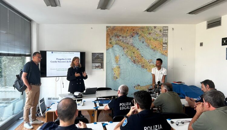 Ravenna: "Guida soccorsi da remoto" il progetto che ha permesso l'acquisto di due droni e la formazione di 10 agenti per l'abilitazione al volo