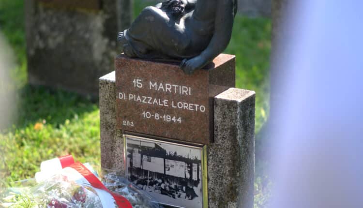 Milano: 80° anniversario dell'eccidio di Piazzale Loreto, l'omaggio ai 15 partigiani uccisi21