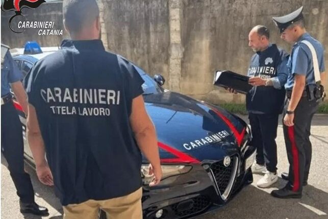 Fiumefreddo di Sicilia: sanzioni superiori ai 15.000 Euro per varie aziende trovate con lavoratori "in nero"