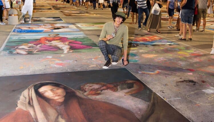 Grazie di Curtatone: 135 artisti di gessetto per celebrare il 50° Incontro Nazionale dei Madonnari4