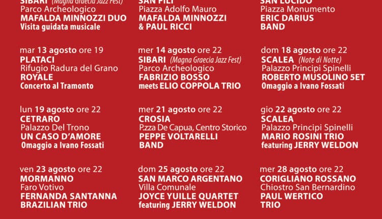 Estate calabrese: prosegue il tour del "Peperoncino Jazz Festival 2024". A Crosia c'è grande attesa per il concerto di Peppe Voltarelli6