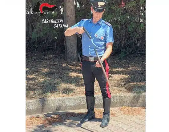 Ramacca: costruisce un micidiale fucile artigianale, arrestato dai Carabinieri.