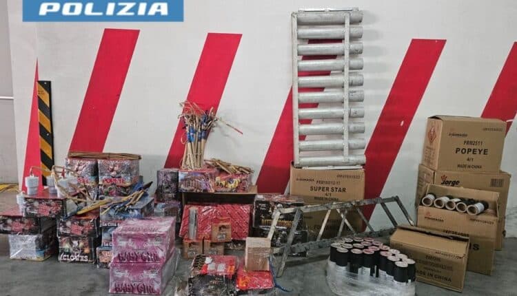 Taranto: "Estate Sicura 2024", sequestrati dalla Polizia di Stato 230 kg di fuochi d'artificio.