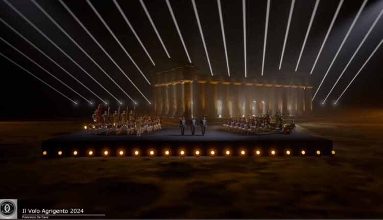 Agrigento: il trio Il Volo registrerà due spettacoli musicali nella Valle dei Templi. Verrà allestito un palco a terrazze di fronte Tempio della Concordia