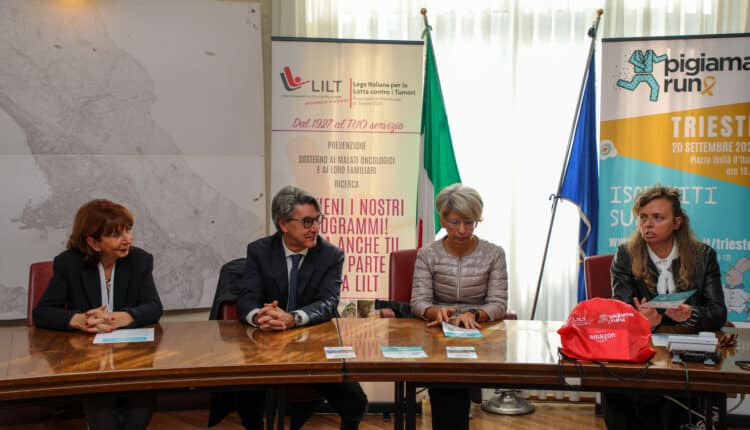 Trieste: presentata la "Pigiama Run", corsa benefica del 20 settembre per sostenere i bambini dell'ospedale Burlo