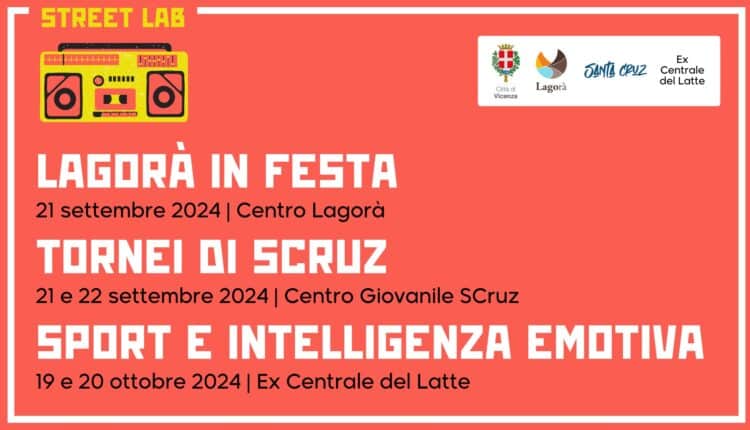Vicenza: Street Lab, tre eventi dedicati ai giovani per trasformare attivamente i propri quartieri