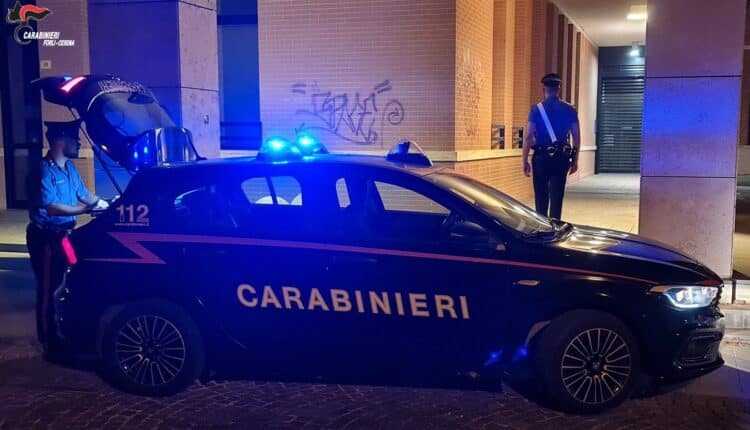Forlì: sorvegliato speciale litiga con un avventore di un bar, arrestato dai carabinieri.