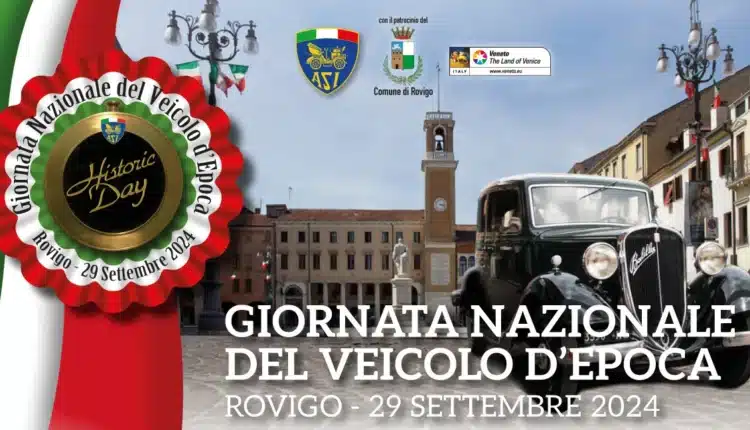 Historic day 2024: il 29 settembre Rovigo si trasformerà nella capitale del motorismo storico italiano