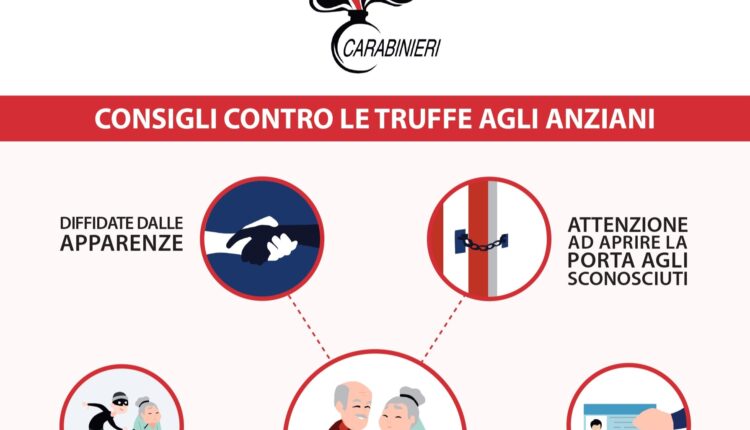 Imperia: campagna dei Carabinieri contro le truffe ai danni di persone fragili o anziane