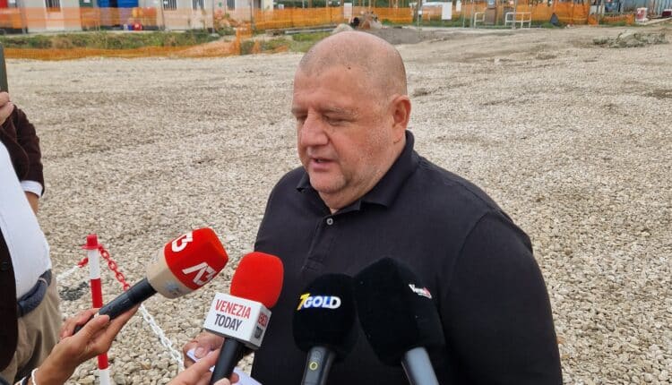 Venezia: avanzano i marginamenti di Darsena della Rana a Porto Marghera, Marcato presente al sopralluogo