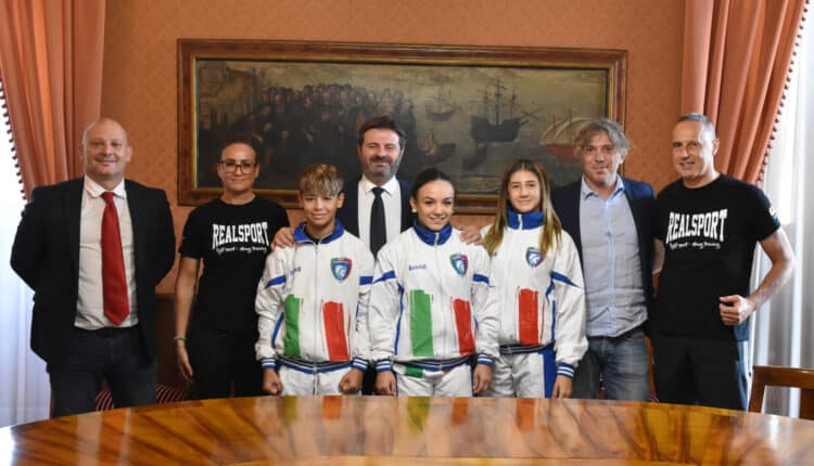 Sassari: 3 atleti della Nazionale Kickboxing a Palazzo Ducale.