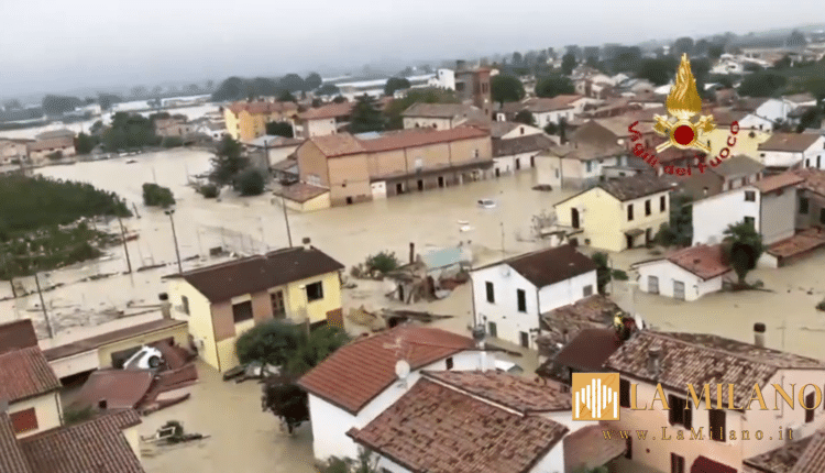 Maltempo, il Consiglio dei Ministri delibera lo stato di emergenza per Emilia-Romagna e Marche.