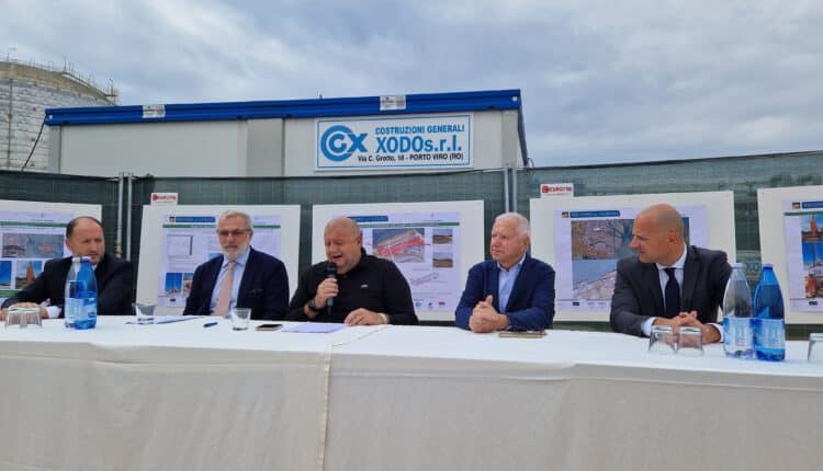 Venezia: avanzano i marginamenti di Darsena della Rana a Porto Marghera, Marcato presente al sopralluogo