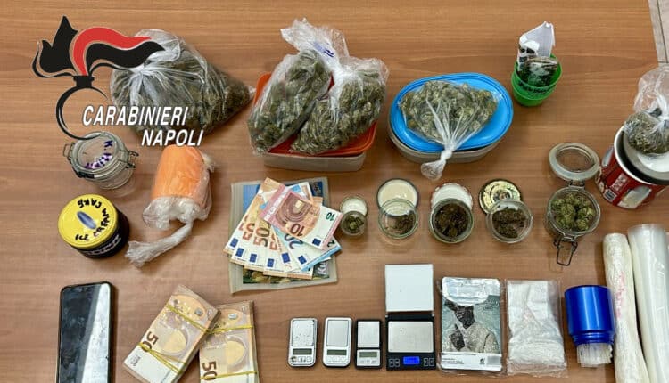 Vomero: spaccio nei pressi del parco, Carabinieri arrestano 30enne incensurato.