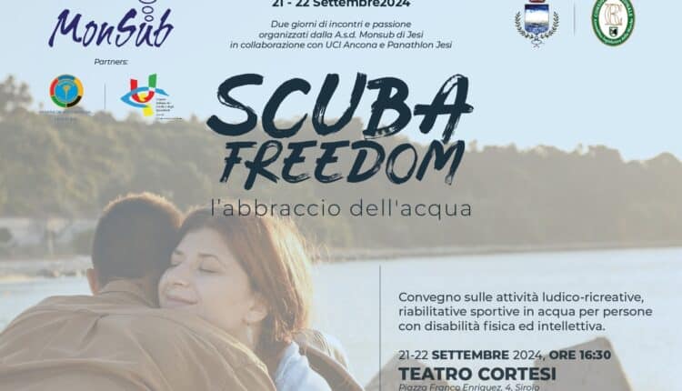 Sirolo: "L'abbraccio dell'acqua", titolo dello "Scuba Freedom" 2024