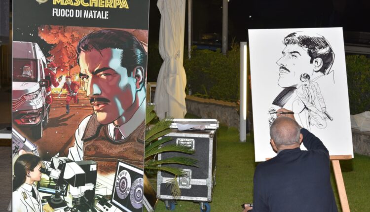 Belvedere Marittimo: presentata la fortunata serie della graphic novel "Il Commissario Mascherpa". Gli introiti delle vendite saranno devoluti al Piano Marco Valerio4