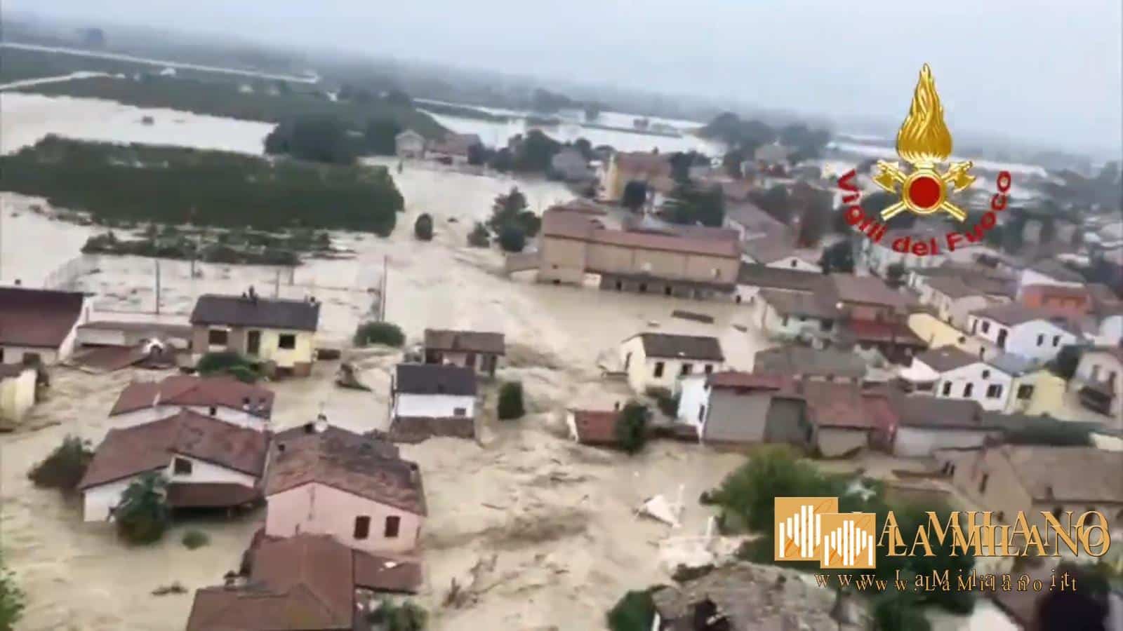 Emilia Romagna, ondata di maltempo: allerta rossa e interventi di emergenza.