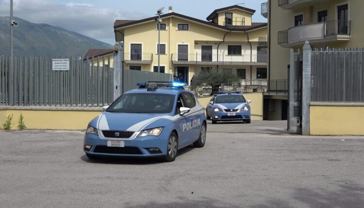 Cassino, operazione di controllo straordinario: polizia di stato in prima linea
