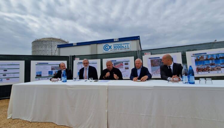 Venezia: avanzano i marginamenti di Darsena della Rana a Porto Marghera, Marcato presente al sopralluogo