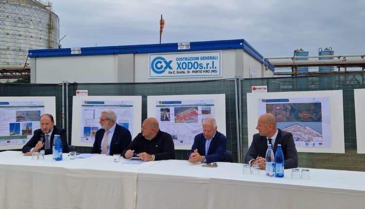 Venezia: avanzano i marginamenti di Darsena della Rana a Porto Marghera, Marcato presente al sopralluogo