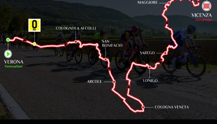 Vicenza: 87° Giro del Veneto, il 16 ottobre gran finale con la salita a Monte Berico