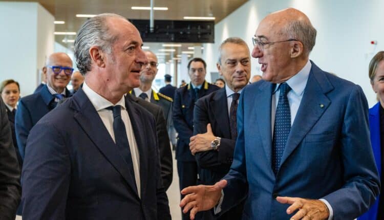 Aeroporto di Verona, nuovo terminal passeggeri: presenti all'inaugurazione Luca Zaia, Paolo Arena e Alessandra Bonetti