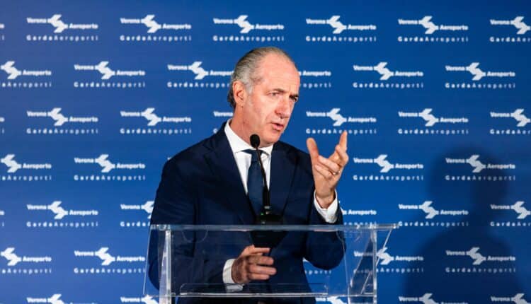 Aeroporto di Verona, nuovo terminal passeggeri: presenti all'inaugurazione Luca Zaia, Paolo Arena e Alessandra Bonetti