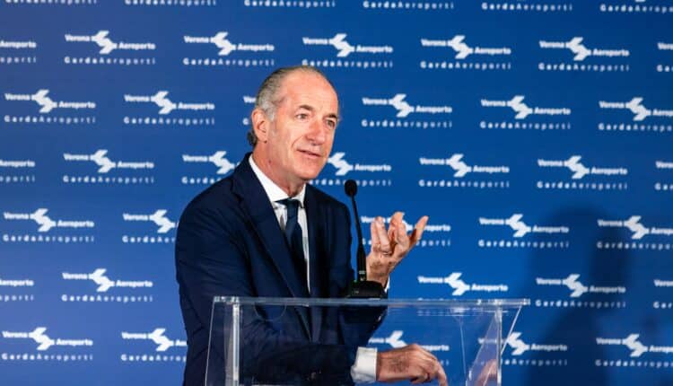 Aeroporto di Verona, nuovo terminal passeggeri: presenti all'inaugurazione Luca Zaia, Paolo Arena e Alessandra Bonetti