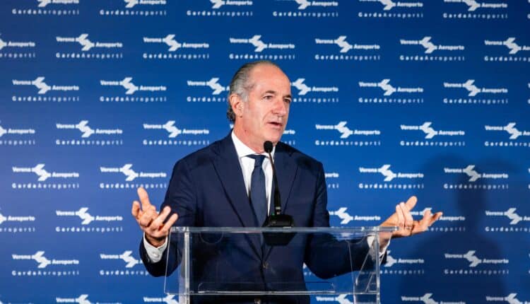 Aeroporto di Verona, nuovo terminal passeggeri: presenti all'inaugurazione Luca Zaia, Paolo Arena e Alessandra Bonetti