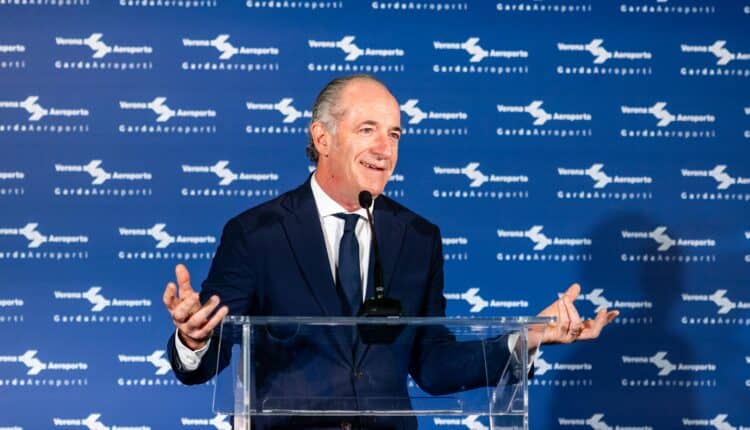 Aeroporto di Verona, nuovo terminal passeggeri: presenti all'inaugurazione Luca Zaia, Paolo Arena e Alessandra Bonetti