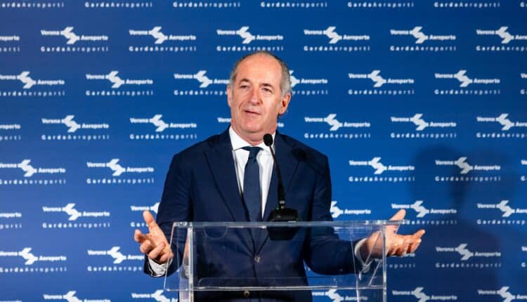 Aeroporto di Verona, nuovo terminal passeggeri: presenti all'inaugurazione Luca Zaia, Paolo Arena e Alessandra Bonetti