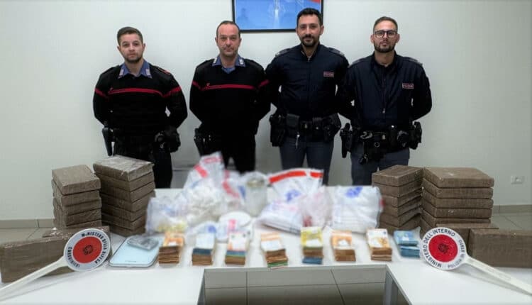 Bologna: maxi sequestro di cocaina, Carabinieri e Polizia di Stato arrestano presunto autore