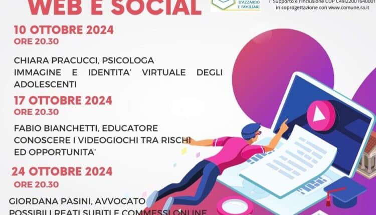 Ravenna: al via un ciclo di tre incontri dedicato ai genitori di adolescenti dedicato all'uso del web e dei videogiochi
